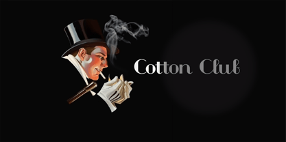 Cotton Club Font Poster 8