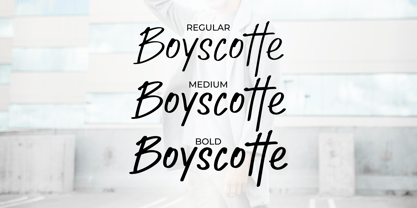 Boyscotte Font Poster 7