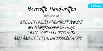 Boyscotte Font Poster 10