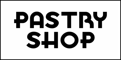 Pastry Shop JNL Font Poster 2