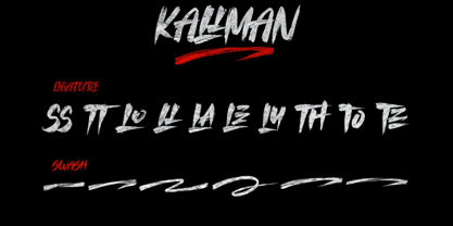 The Kallman Font Poster 11