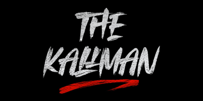 The Kallman Font Poster 1