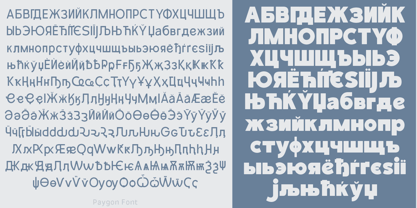 Paygon Font Poster 7