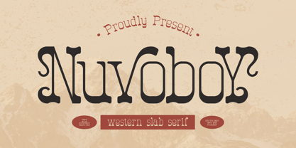 Nuvoboy Font Poster 1