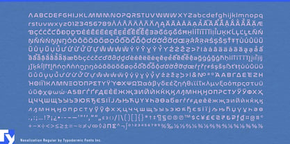 Nasalization Font Poster 7