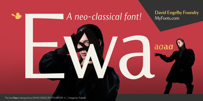 Ewa Font Poster 1