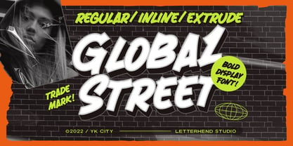 Global Street Font Poster 1