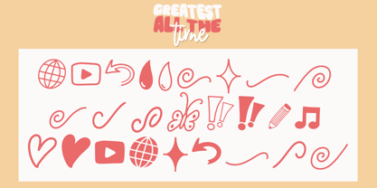 Greatest All of Time Font Poster 7