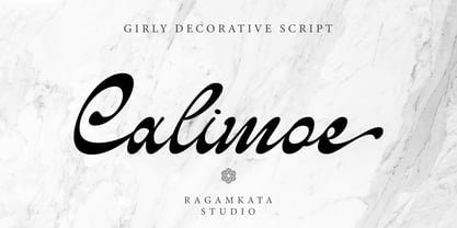 Calimoe Font Poster 1