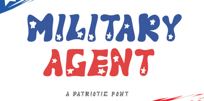 Military Agent Font Poster 1