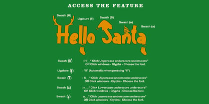 Fantastic Christmas Font Poster 3
