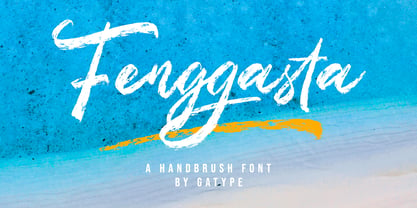 Fenggasta Font Poster 1