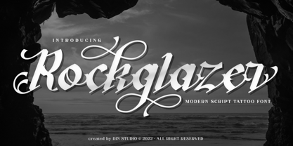 Rockglazer Font Poster 1
