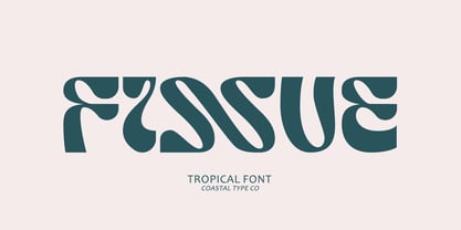 Fissue Font Poster 1