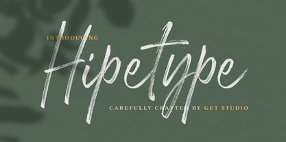 Hipetype Vector Font Poster 1