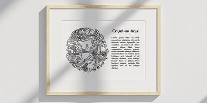 Coyuhqui Font Poster 3