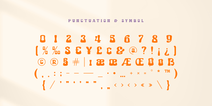 Midas Style Font Poster 8