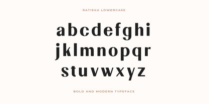 Ratieka Font Poster 9