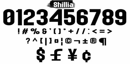 Shilliaek Font Poster 7