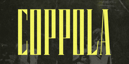 Coppola Font Poster 1