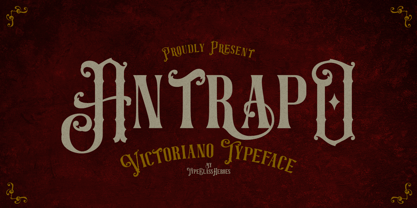 Antrapo Font Poster 1