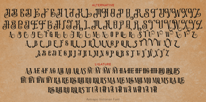 Antrapo Font Poster 9