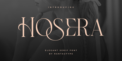 Hosera Font Poster 1