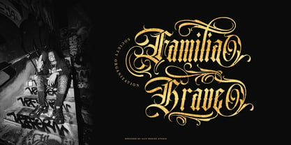 Black Famous Font Poster 4