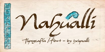 Nahualli Font Poster 1