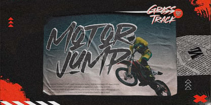 Grasstrack Font Poster 2