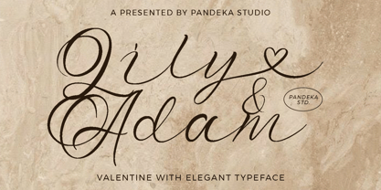 Lily Adam Font Poster 1