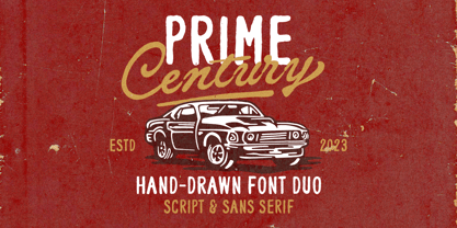 Prime Century Font Poster 1
