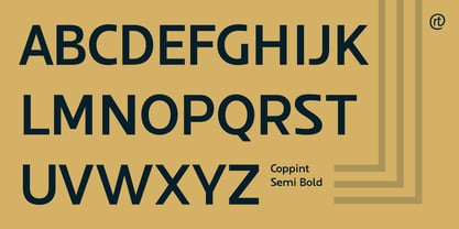 Coppint Font Poster 5