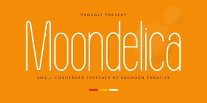 Moondelica Font Poster 1