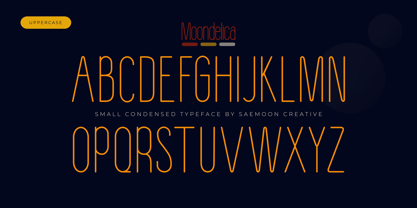 Moondelica Font Poster 3