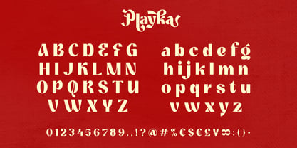 Playka Font Poster 6