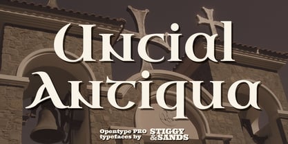 Uncial Antiqua Pro Font Poster 1