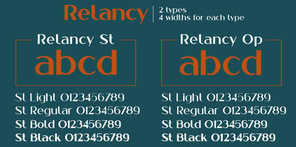 Relancy Font Poster 7