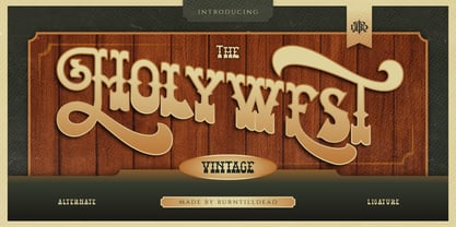 Holywest Font Poster 1