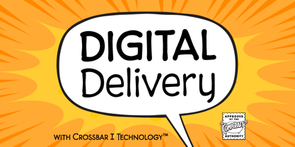 Digital Delivery Font Poster 1
