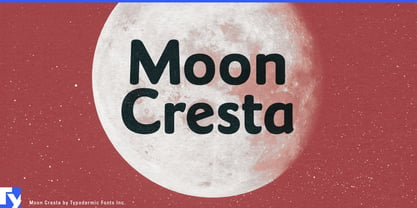 Moon Cresta Font Poster 1