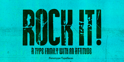 Rock It Font Poster 1