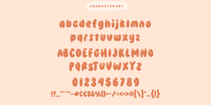 Smothy Bubble Font Poster 8