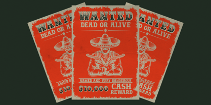 Rodeo Rebels Font Poster 3