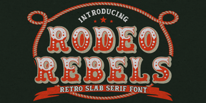 Rodeo Rebels Font Poster 1