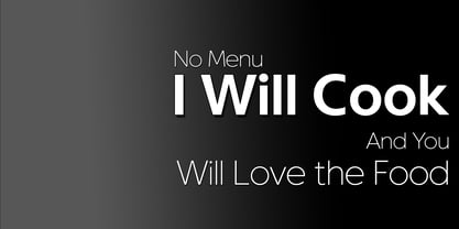 The Chef Font Poster 2