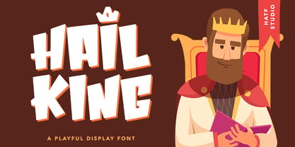 Hail King Font Poster 1
