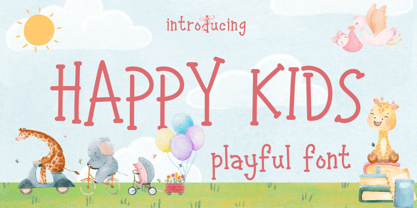 Happy Kids Font Poster 1