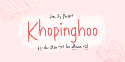 Khopinghoo Font Poster 1