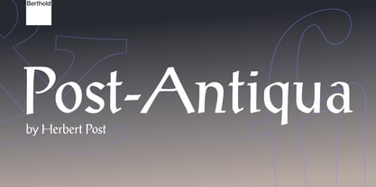 Post-Antiqua Fuente Póster 1
